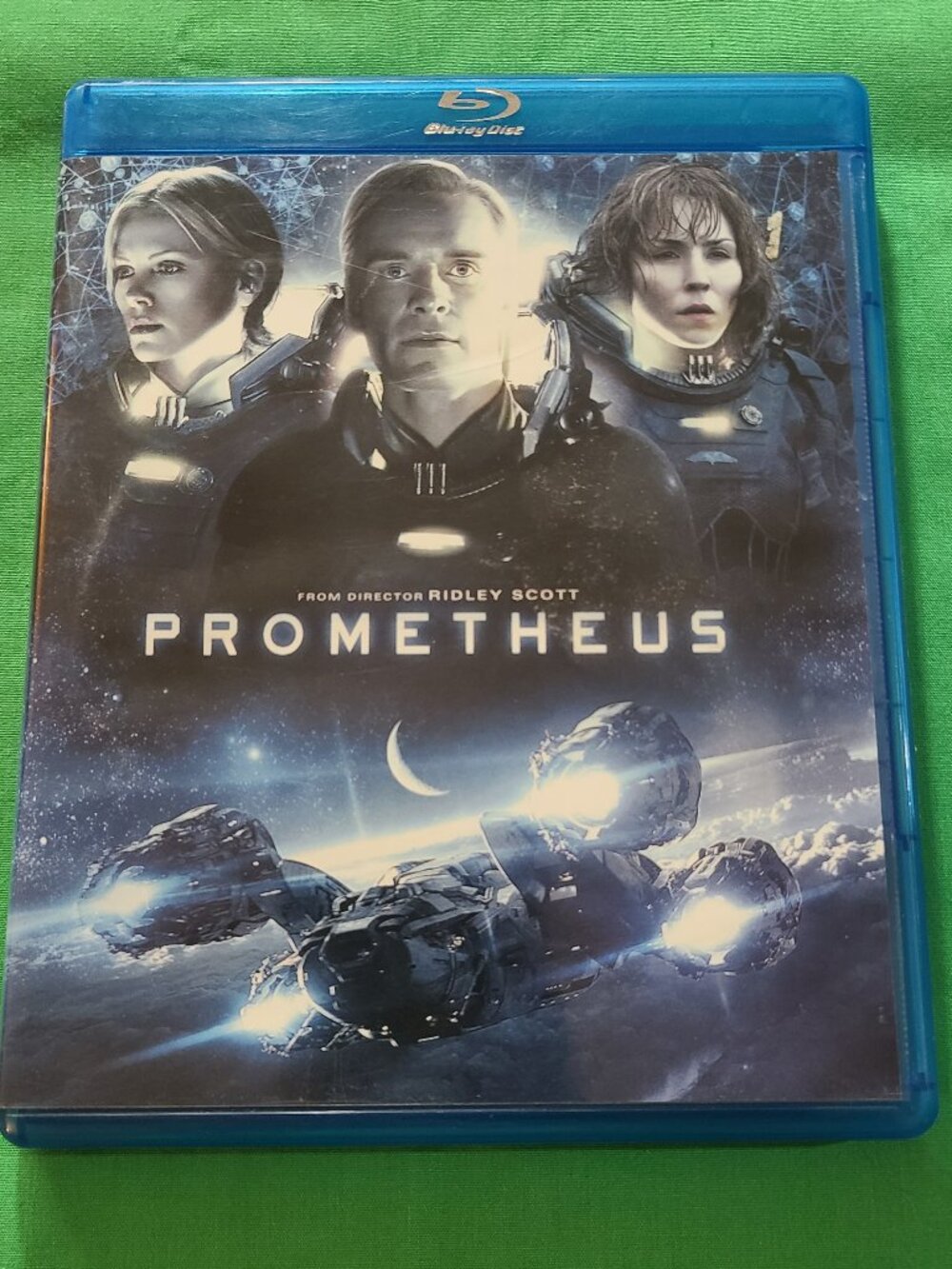 Prometheus Blu Ray Disc